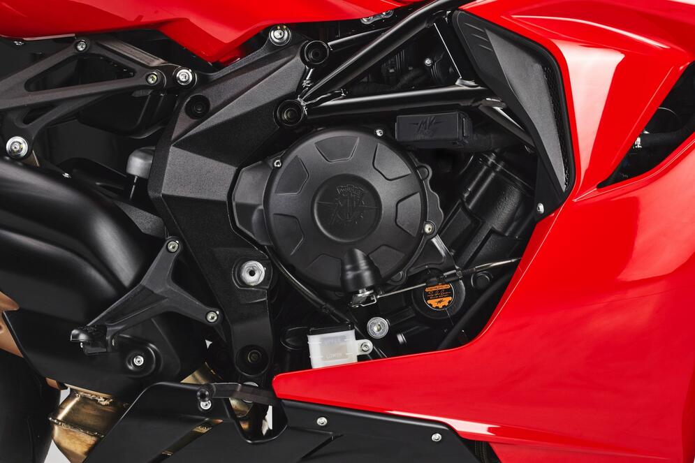 MV Agusta F3 Rosso 2021 engine 02