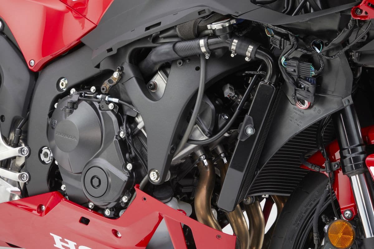 All New Honda CBR600RR engine
