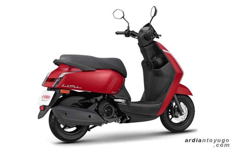 New Yamaha Limi 125 2022 สีแดง